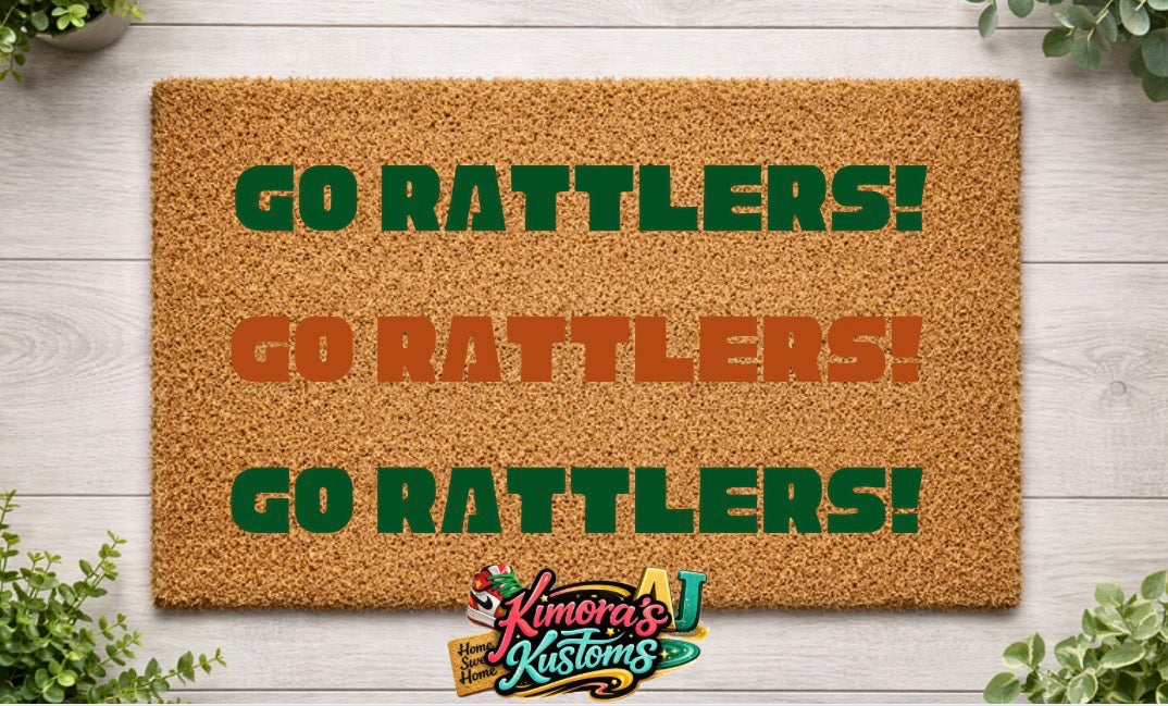 Custom FAMU Doormats