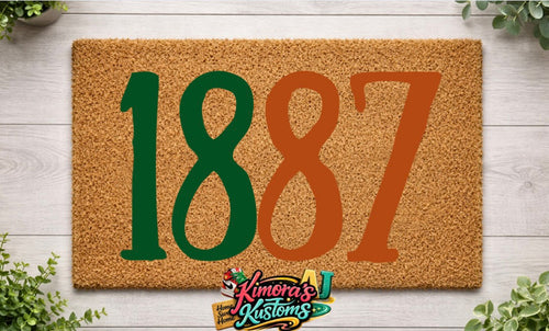 Custom FAMU Doormats